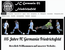 Tablet Screenshot of fcgermania03.de